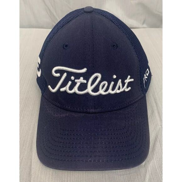 Titleist Pro‎ V1 FJ Hat Cap Large/X-Large Navy Blue and White - Picture 1 of 10